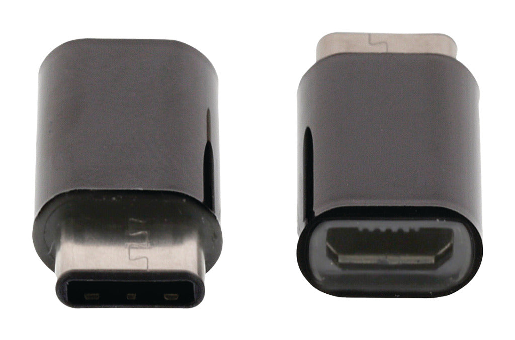 Valueline VLCP60910B USB 2.0 adapter USB-C han - USB Micro-B hun sort