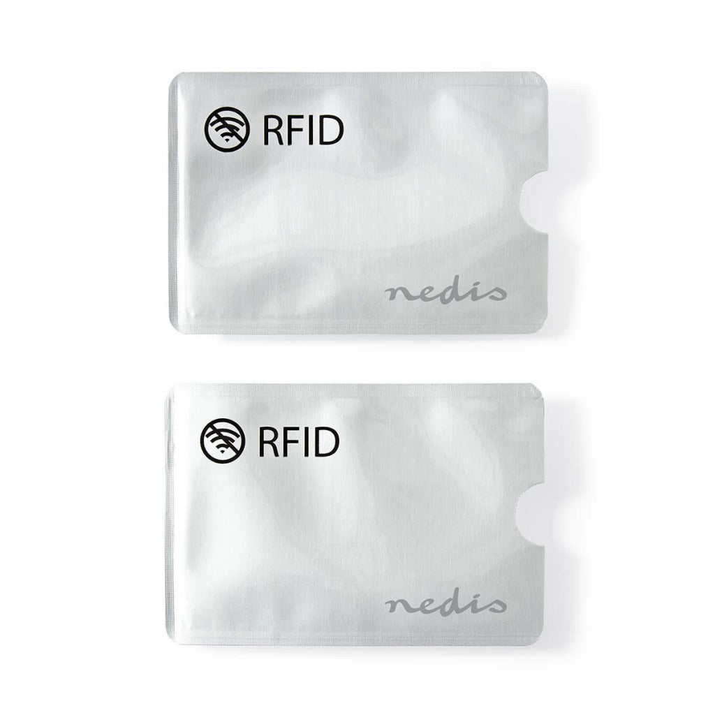 Nedis privrf10al rfid kortbeskytter 2-pak