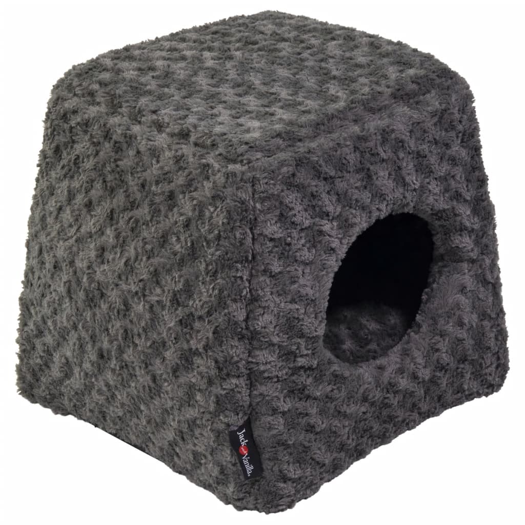 Jack og Vanilla Pet Bottle Softy S 40x40x39 cm Rosette Grey