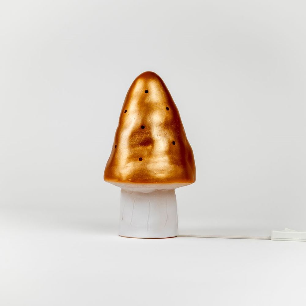 Egmont lampe champignon kobber + lysdæmper.