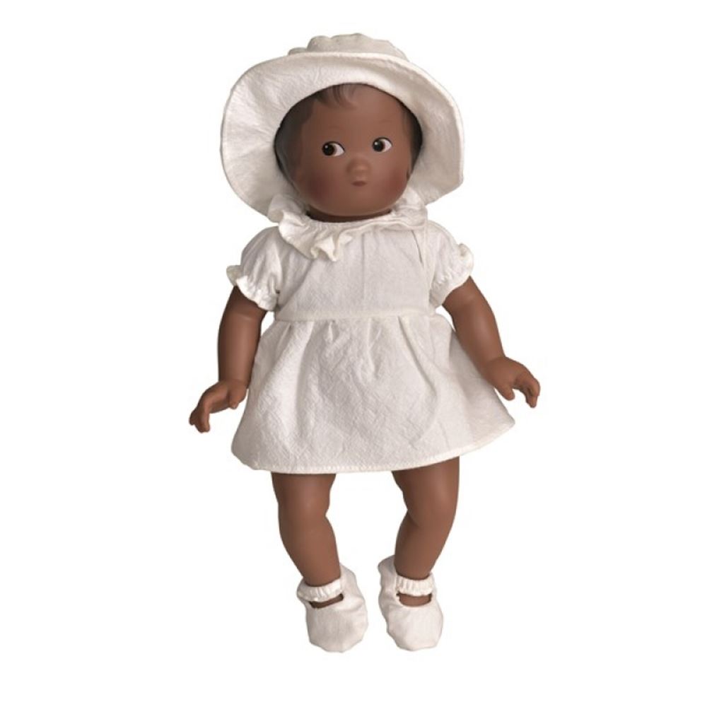 Baby dukke amalia. håndmalet 32 cm. 1+