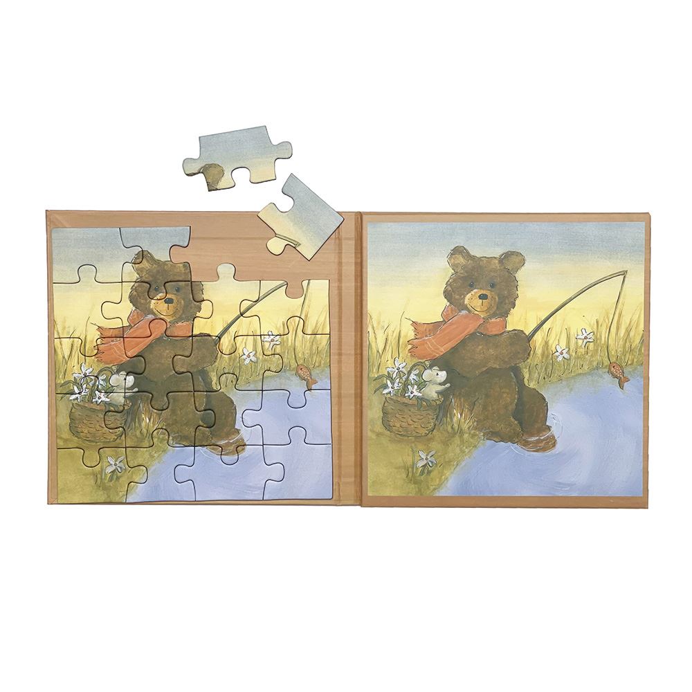Egmont magnet puslespil bamse. 17,5x1