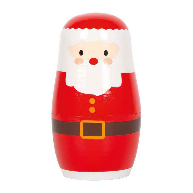 Lille fod - julematryoshka dukker