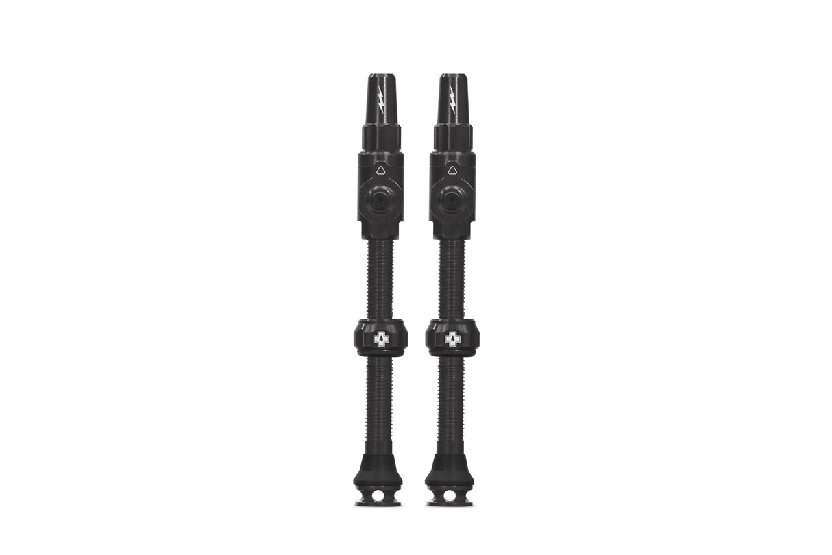 Muc-off tubeless ventil big bore lite x-large sort fransk presta ventil 60mm