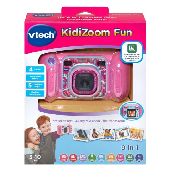 Vtech kidizoom sjovt kamera pink 9 i 1