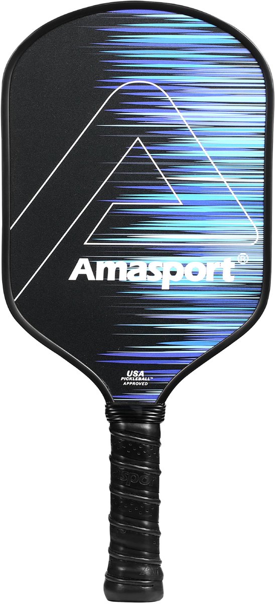 Ama sport pickleball pagaj pa016-dnp blå – carbon pagaj – strømstyring –