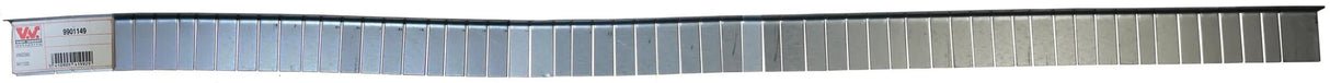 Van wezel reparationspanel hjulkasse universal metalplade galvaniseret.