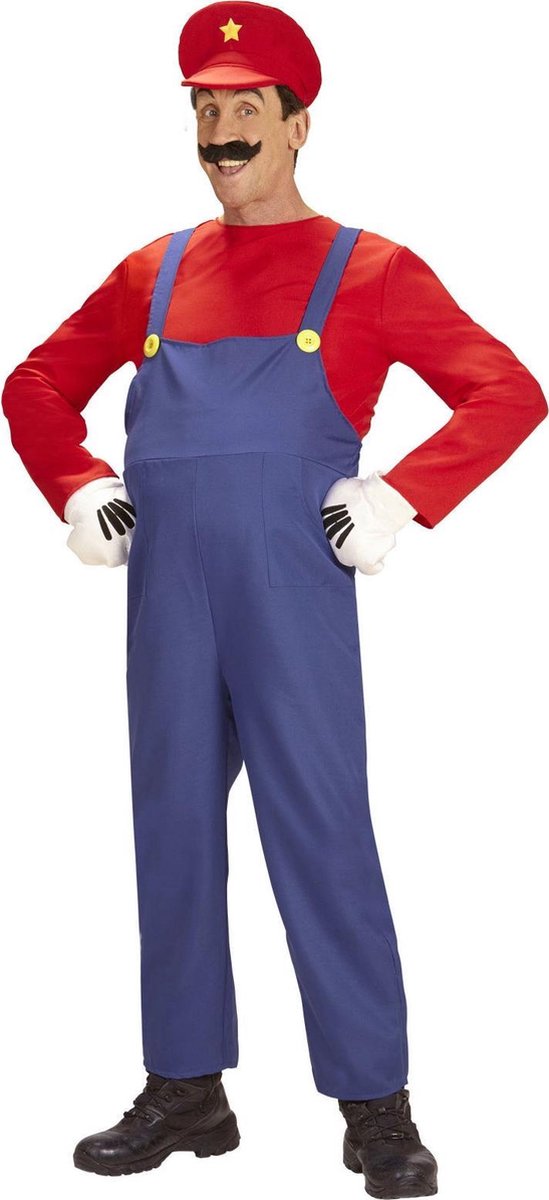 Finidi blikkenslager mario dungarees til fest