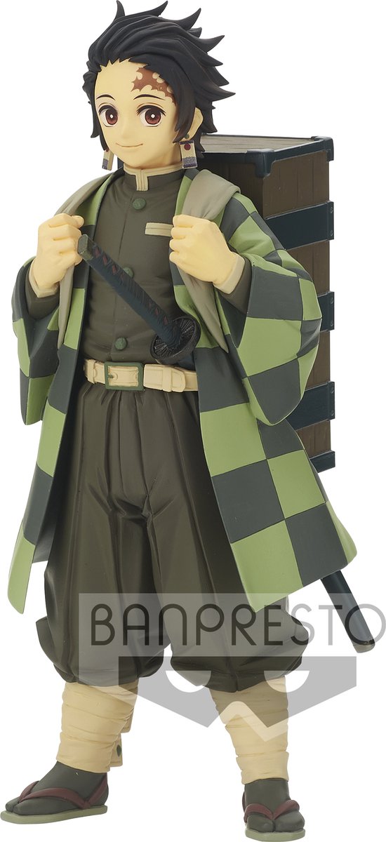Banpresto co., ltd. demon slayer: kimetsu no yaiba - vol.19 a: tanjiro kamado figur 15cm