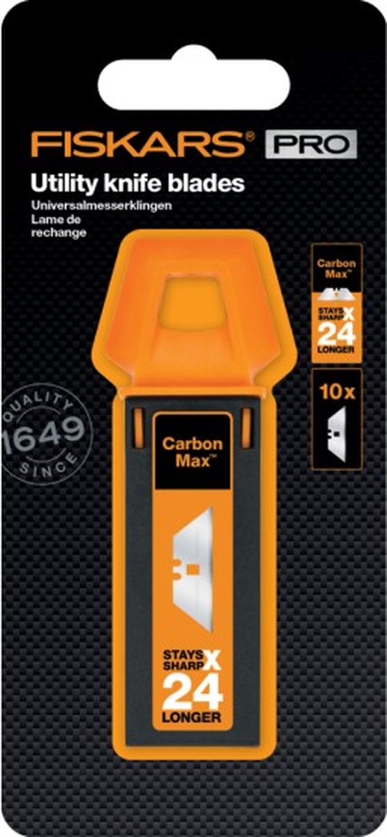 Fiskars carbonmax reserveblad | 10 stykker | 1027230 - 1027230