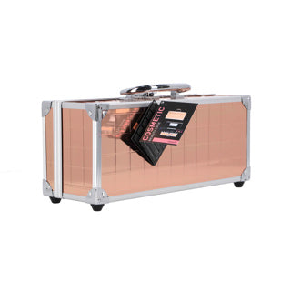 Afslappet make-up kuffert champagne farve