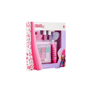 Opret det! make-up sæt pink lilla | 6 stk
