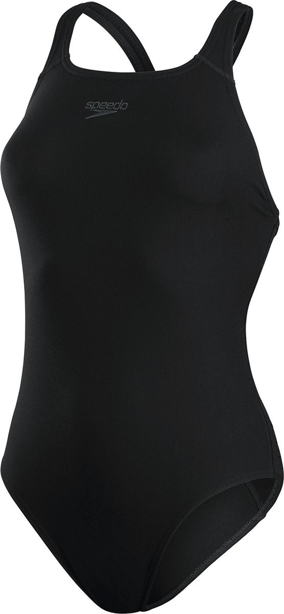 Speedo eco+ medaljevinder sportsbadedragt til kvinder - sort