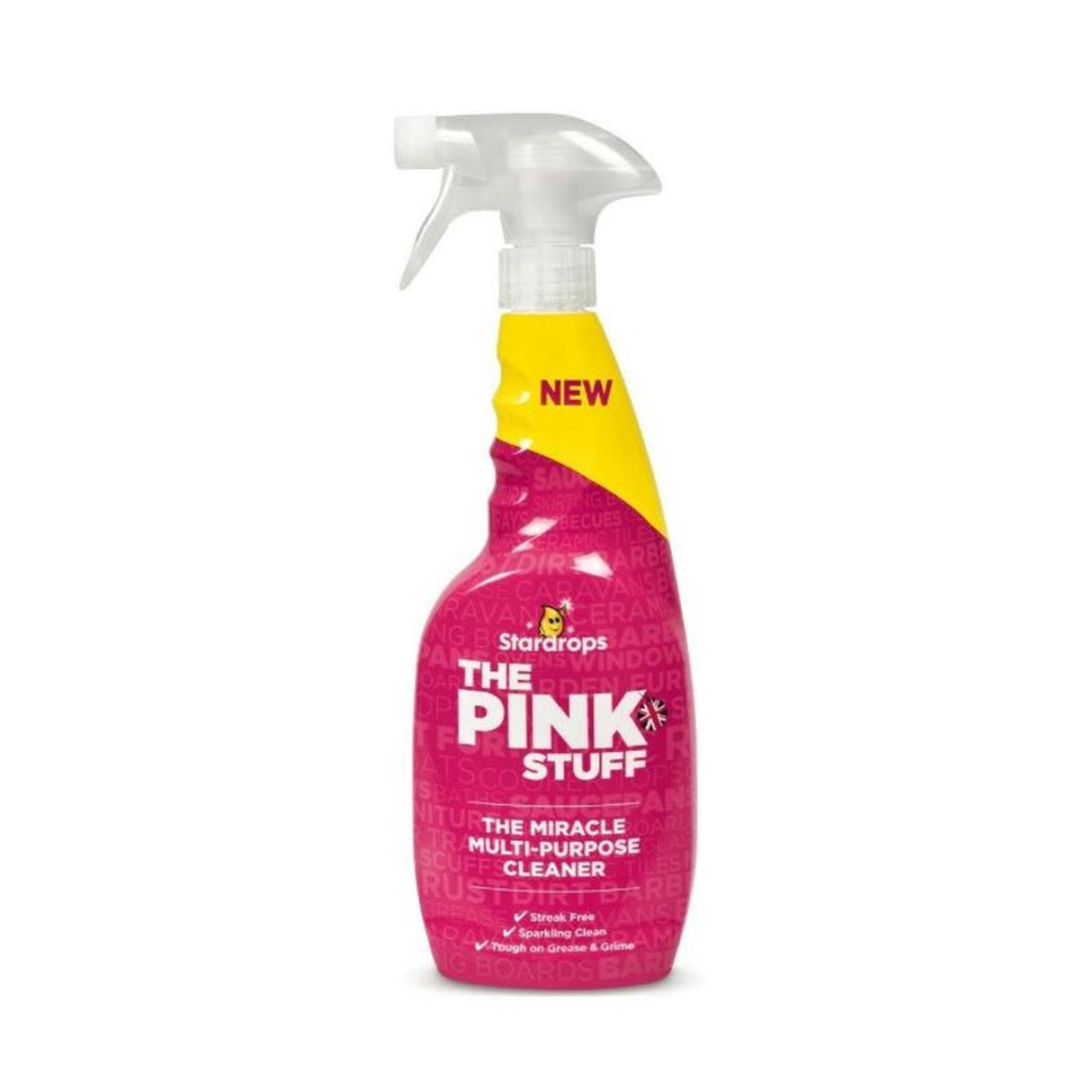 Den lyserøde universalrengøringsspray 750ml multi