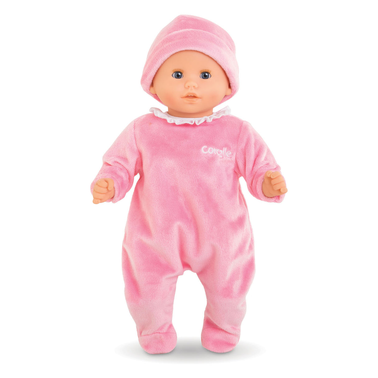 Corolle mon premier poupon pyjamas med hat pink babydukke 30 cm