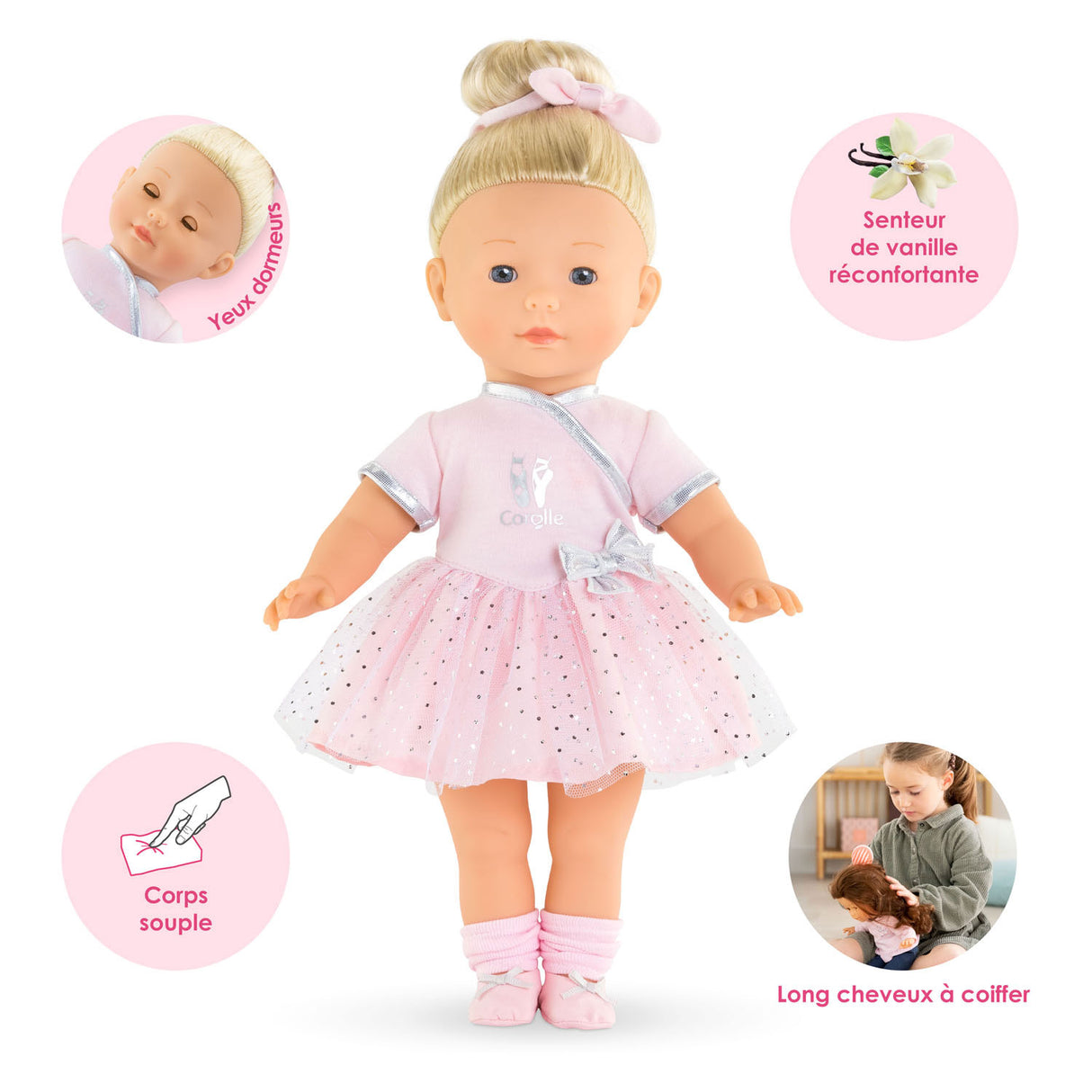 Corolle er en babydukkeballerina