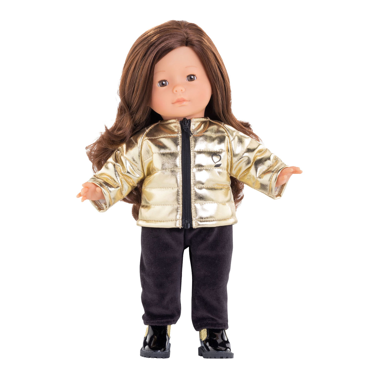 Corolle ma quiltet jakke couture guld, 36 cm