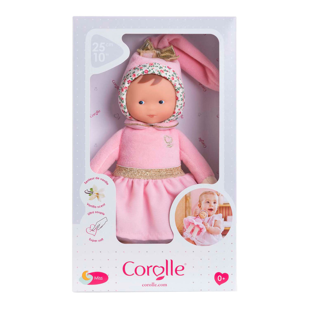 Corolle miss ballerina - pink grenadine dukke, 25 cm