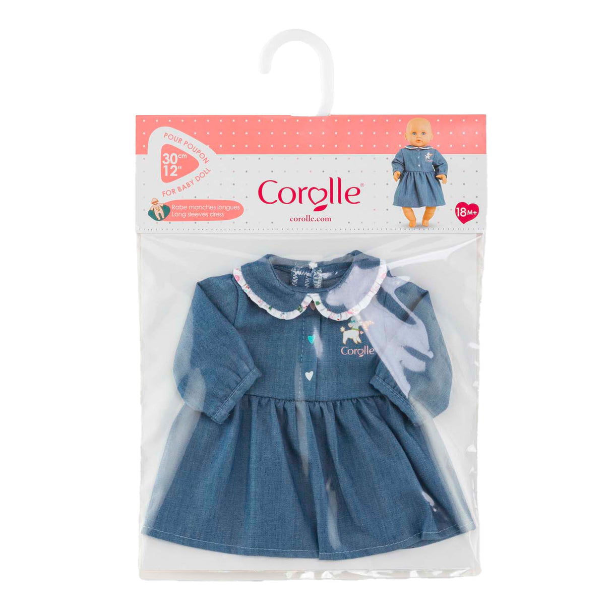 Corolle kjole til babydukke, 30 cm