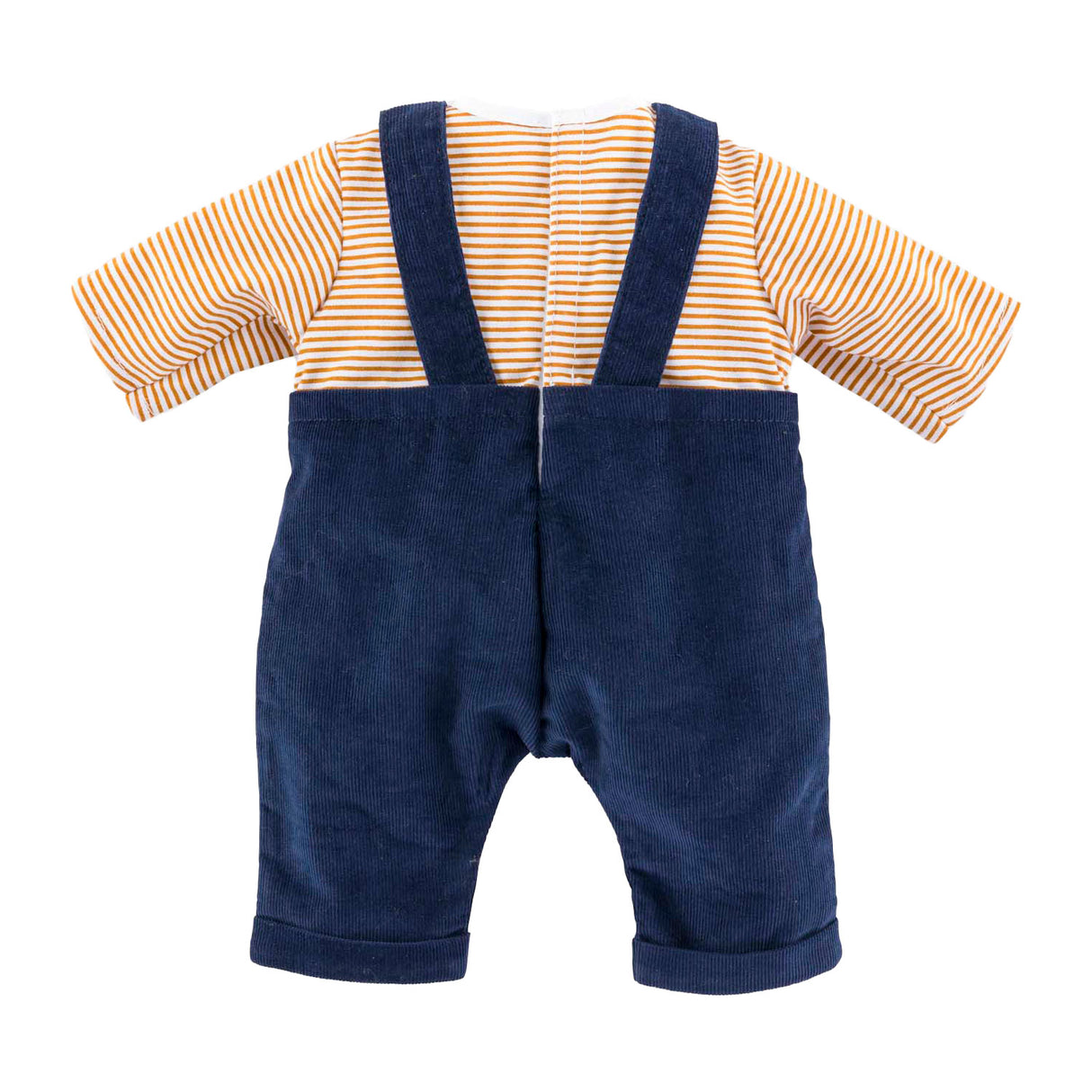 Corolle t-shirt og marineblå heldragt til babydukke, 42 cm
