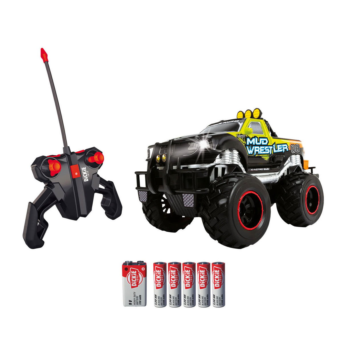 Dickie rc styret bil mudderbryder ford f150 rtr