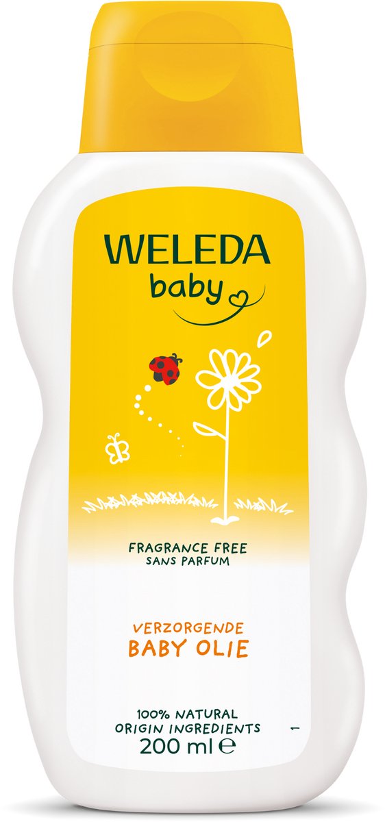 Weleda plejende babyolie - calendula - 200ml