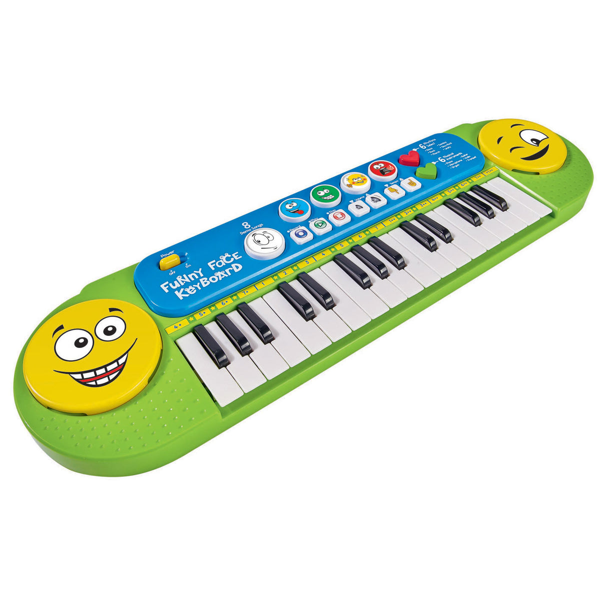 Simba my music world smile face keyboard