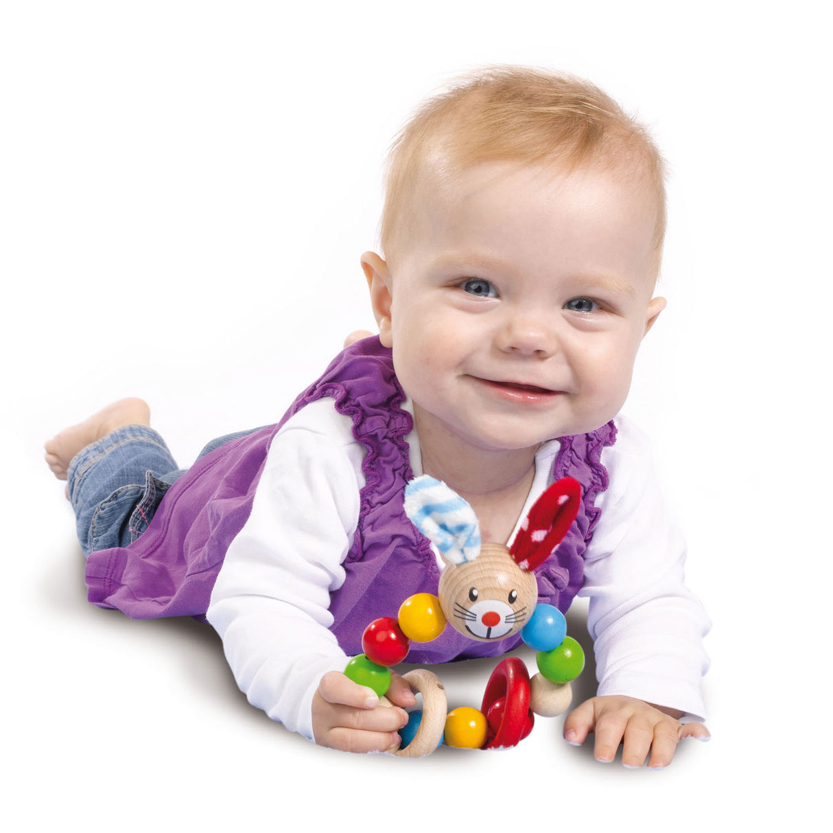 Eichhorn baby kanin til tandring af træ
