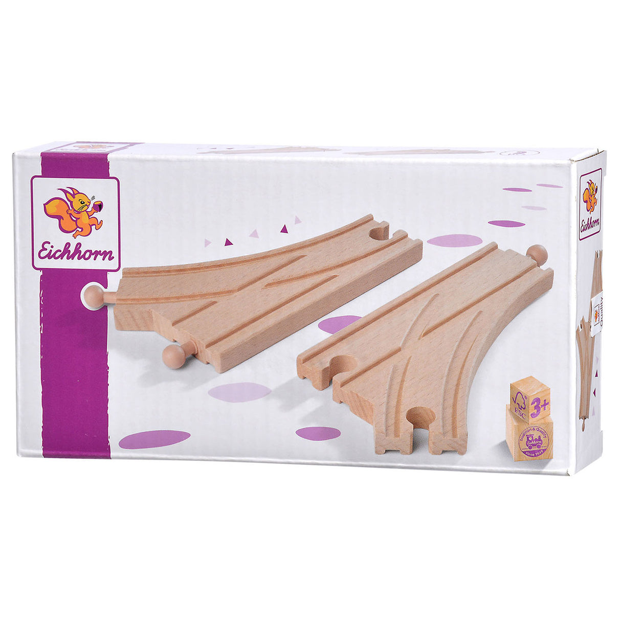 Eichhorn togskinner skifte spor, 2 stk.
