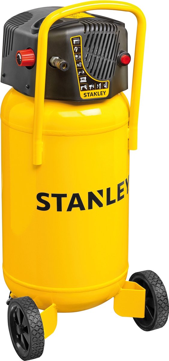 Stanley – d230 10 50v luftkompressor – 10 bar – oliefri, tankkapacitet 50 l