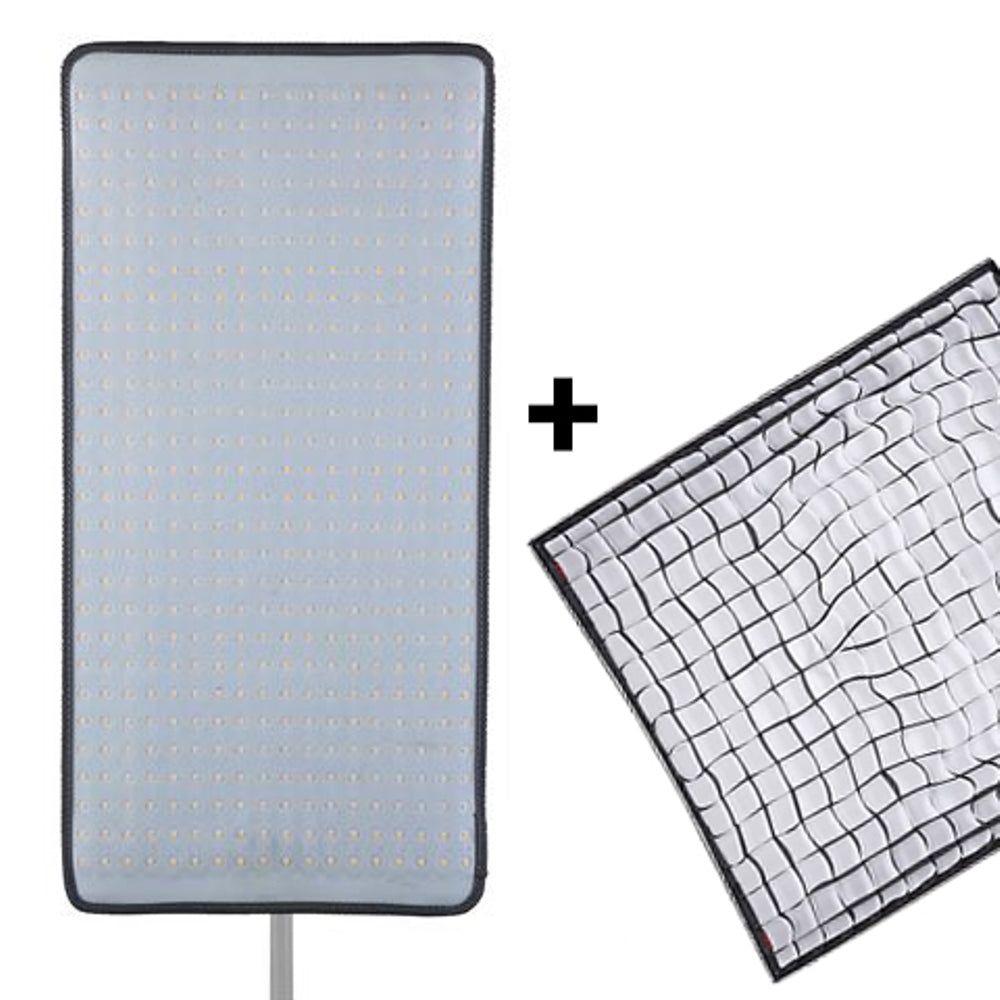 Linkstar fleksibelt tofarvet LED-panel lx-100 30x60 cm
