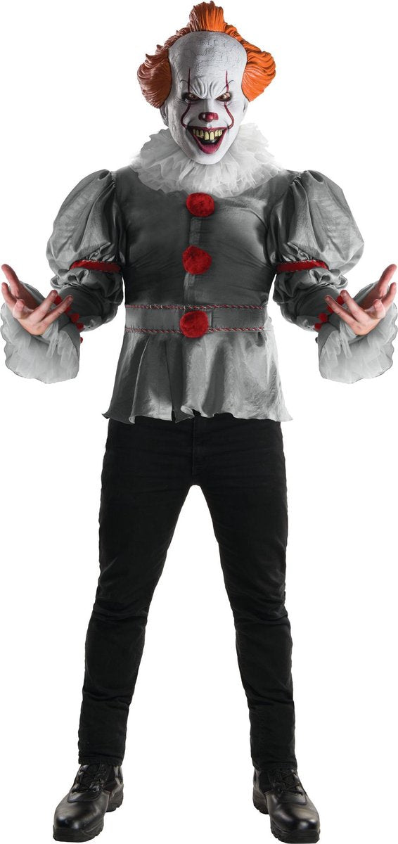Rubiner - pennywise det top med maske (størrelse xl)