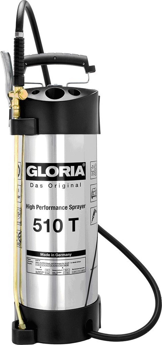 Gloria hus og have 000512.0000 510 t profiltryksprøjte 10 l