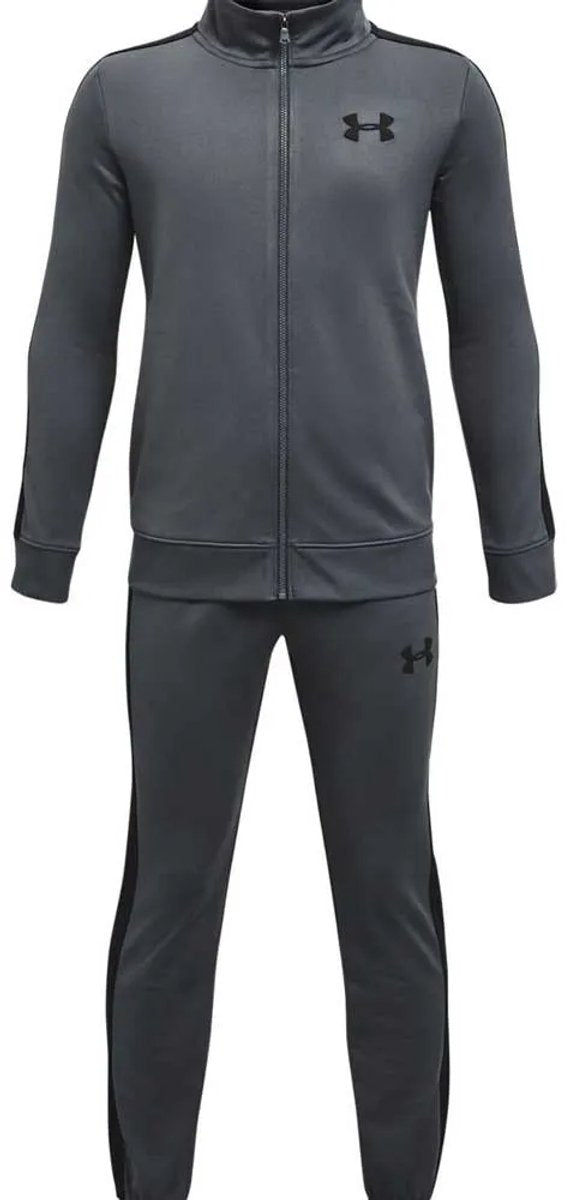 Under armour ua rival strikket træningsdragt-grå drenge træningsdragt - pitch grey - sort