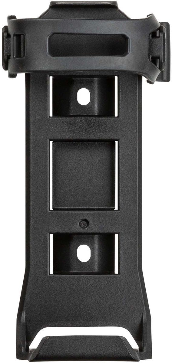 Axa fold lite 100 holder – rammeholder til foldelås – til fold lite 100 c100 – montering via flaskeknaster eller strips – sort