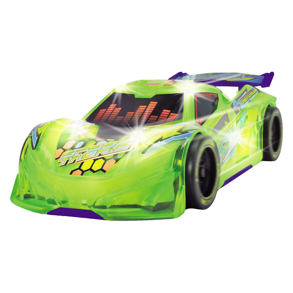 Dickie speed tronic grøn racerbil