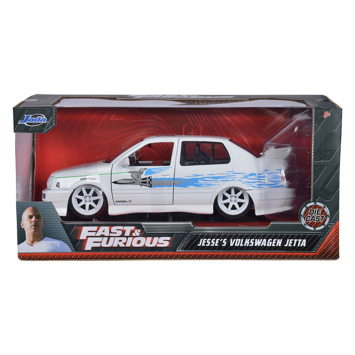 Jada legetøj jada fast furious 1995 volkswagen jetta 1:24