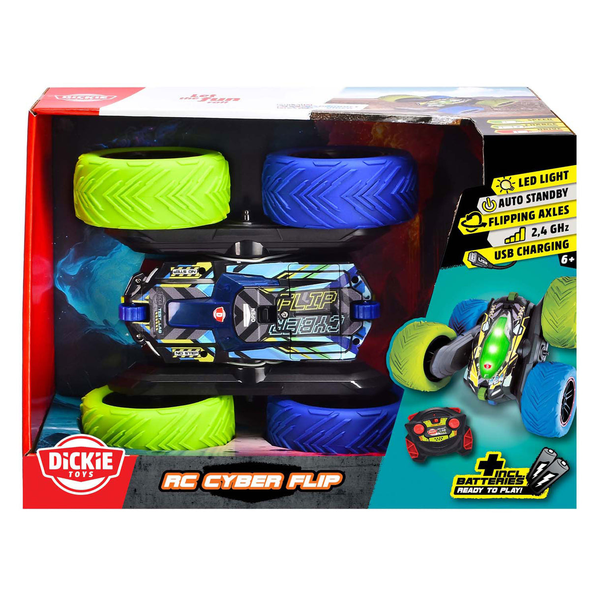 Dickie rc cyberflip, rtr