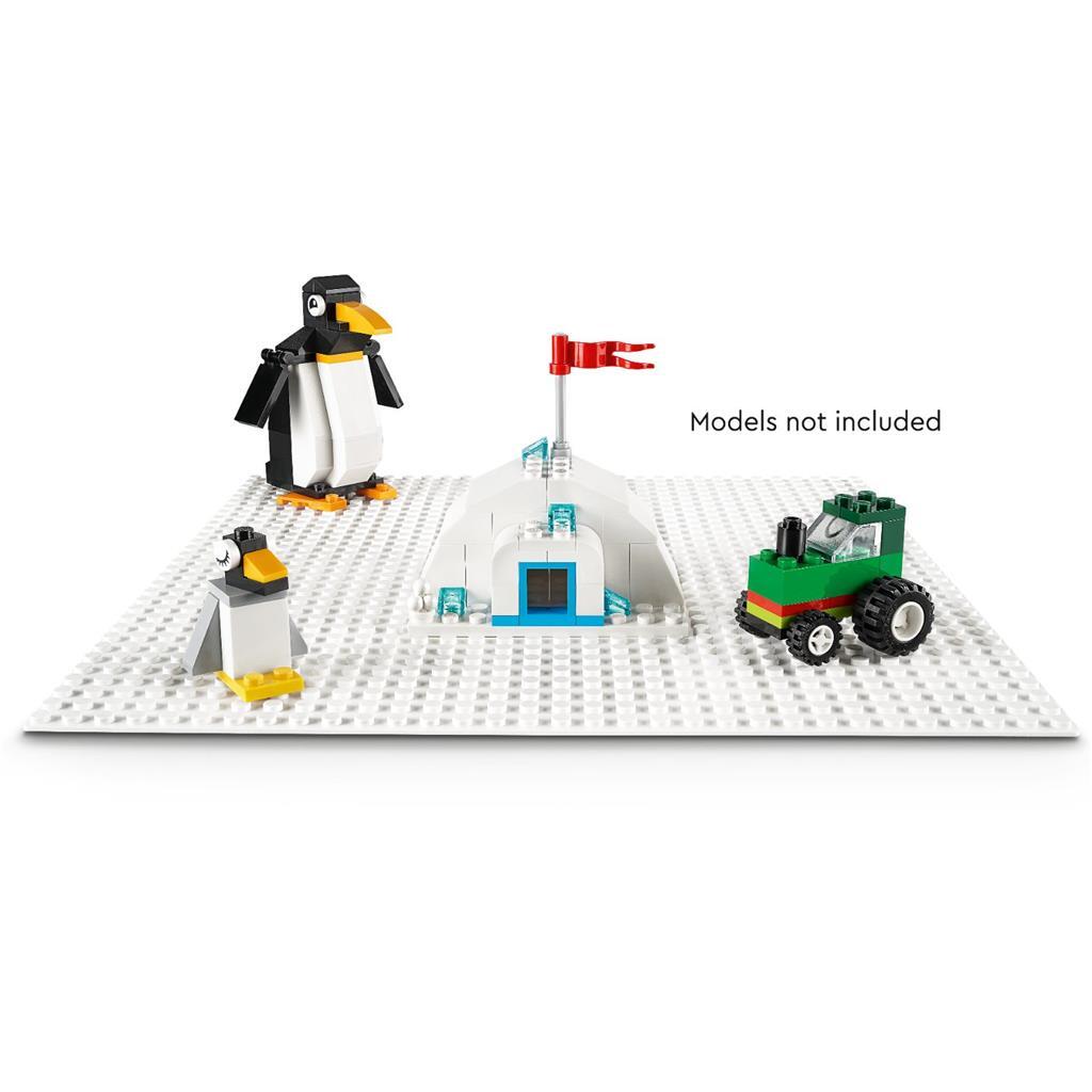 Lego classic 11026 byggeplade hvid