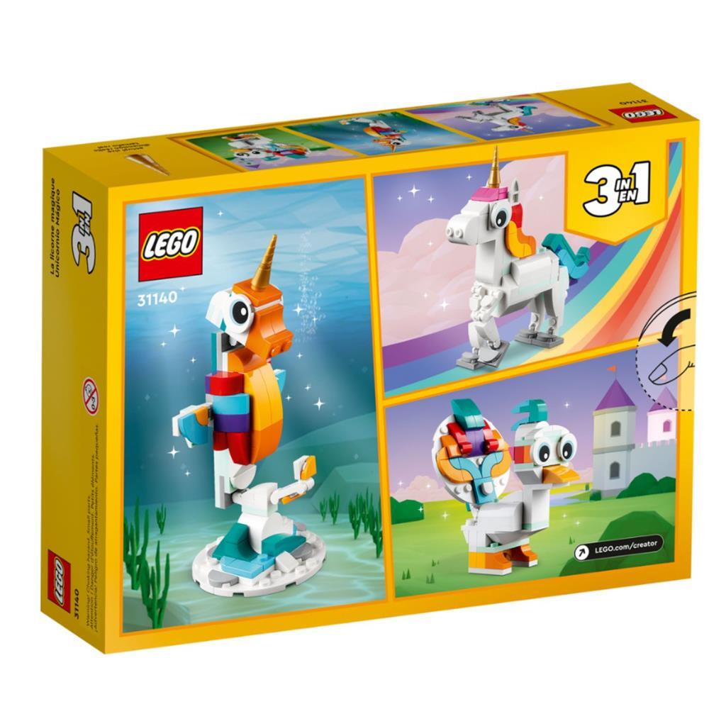 Lego creator 31140 3i1 magisk enhjørning