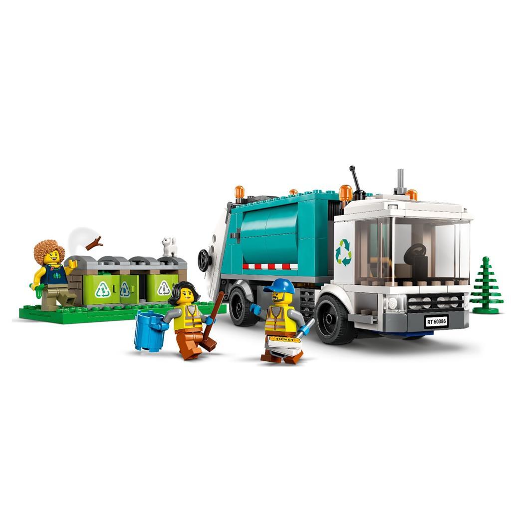 LEGO CITY 60386 genanvendelse af lastbil