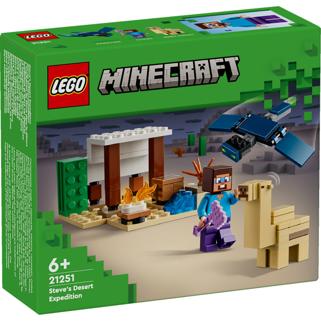 Lego minecraft 21251 steve #039; S ørkenekspedition