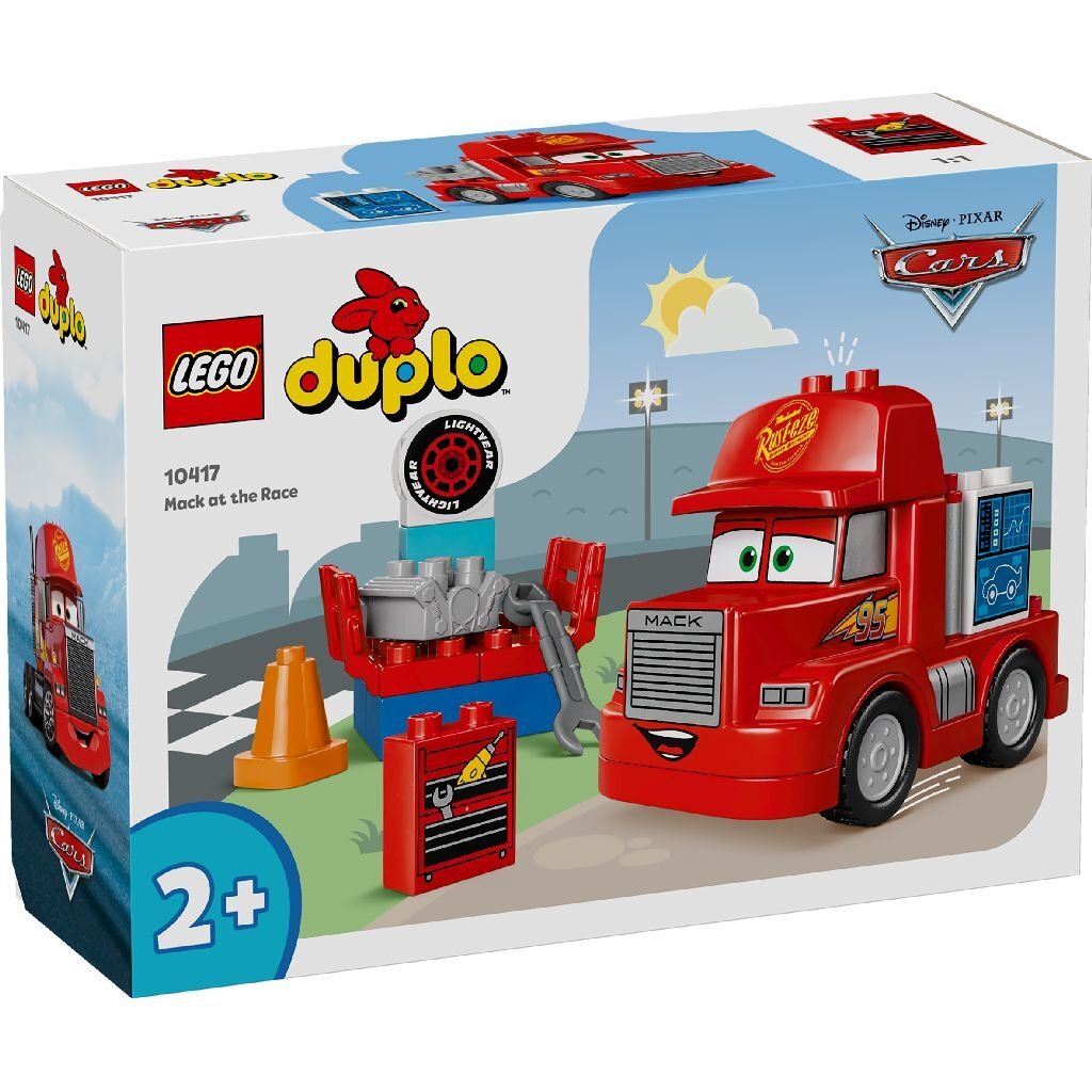 Lego Duplo 10417 Disney Cars Mack ved løbet