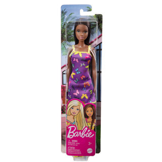 Barbie staters dukke med sommerfuglekjole | 4 stk