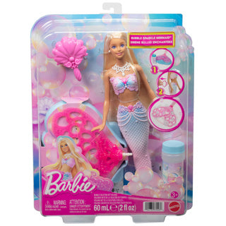 Barbie glitrende havfrue med bobler