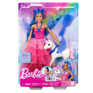 Barbie 65 år et strejf af magi - enhjørning dukke - dukke
