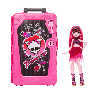 Monster high skulltimate hemmeligheder - draculaura oasis - mode dukke