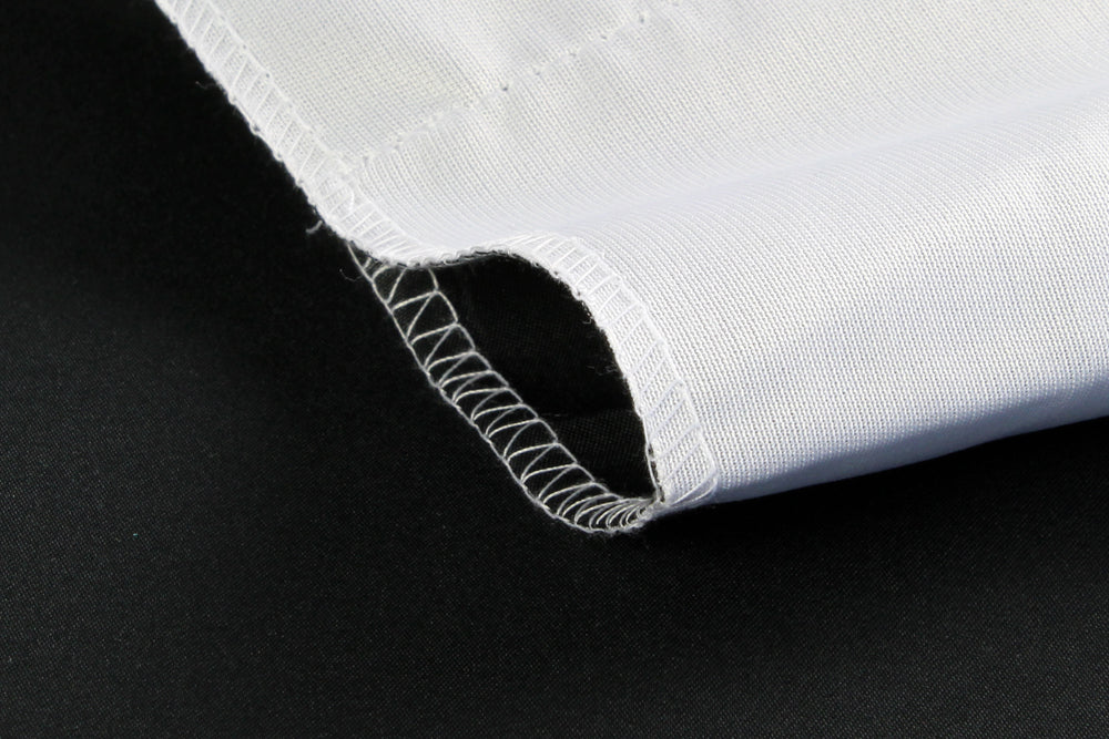 Studioking baggrundsdug 2,7x5 m hvid sort
