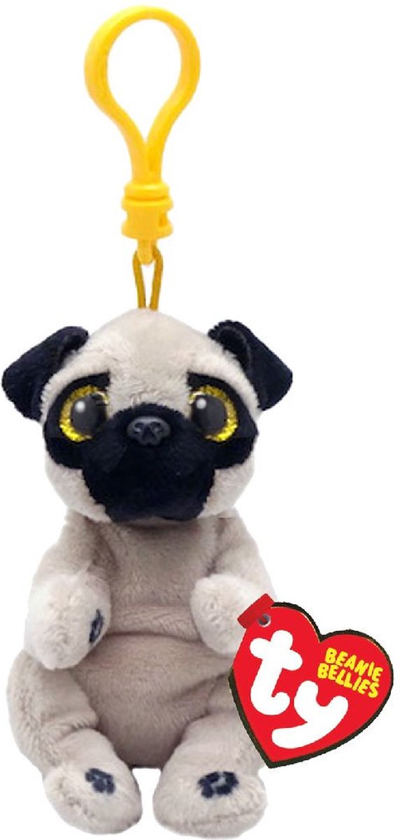 Ty beanie baby maver klip izzy dog, 10 cm