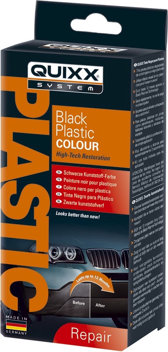 Quixx plastmaling 75 ml sort